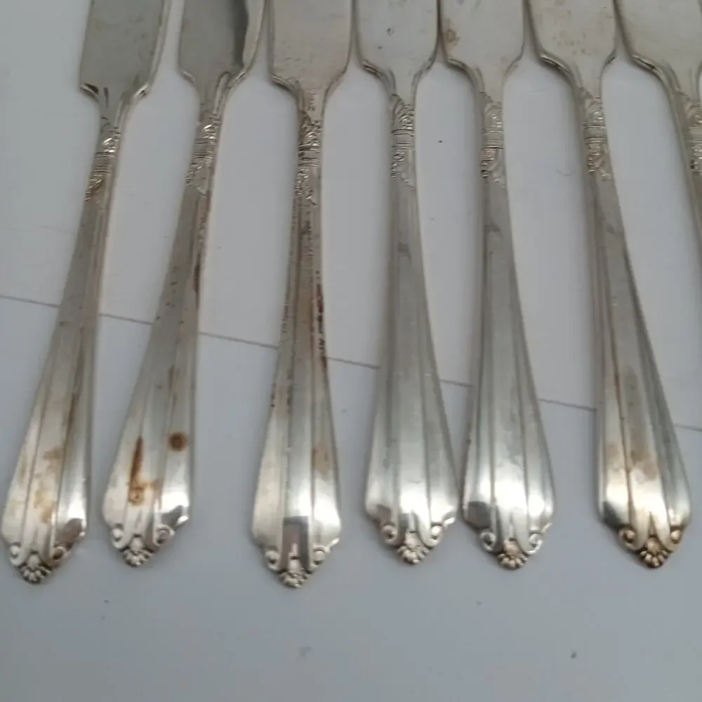 8X Spreaders Rogers Starlight Silverplate International